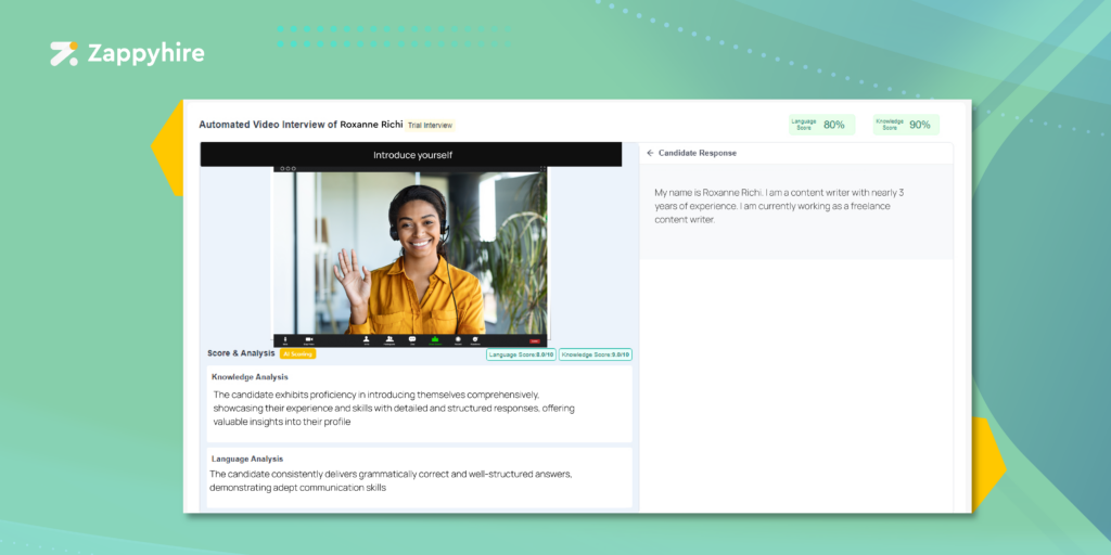 Automated Video Interview Software