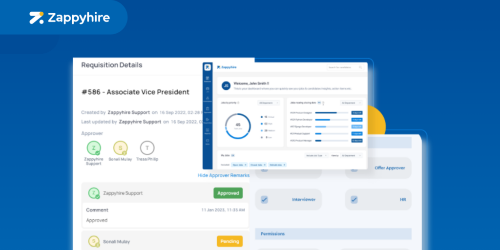 Recruitment automation platform Zappyhire providing bias-free insights.